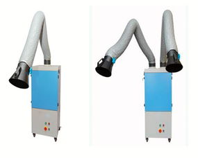 訂制單雙臂移動式焊煙凈化器 焊煙除塵器 隧道焊煙凈化設備圖片 高清大圖 谷瀑環保